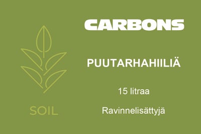 Puutarhahiili&auml; 15ltr ravinnelis&auml;ttyj&auml;